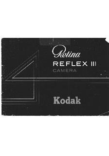 Kodak Retina Reflex 3 manual. Camera Instructions.